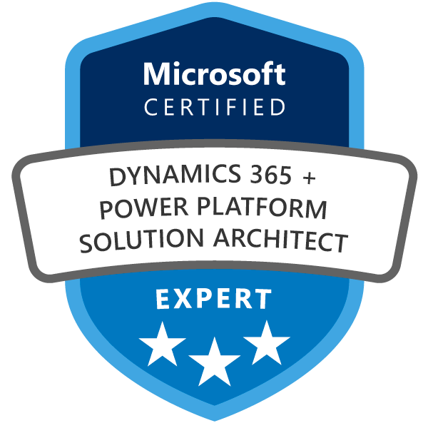 Microsoft Certified Dynamics 365 Power Platform Solution Architect Expert