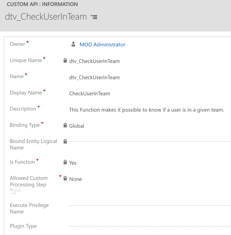 Implementing Dataverse Custom APIs (a.k.a new Custom Actions) – Allan ...
