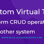 Custom Virtual Tables: Perform CRUD operations to another system